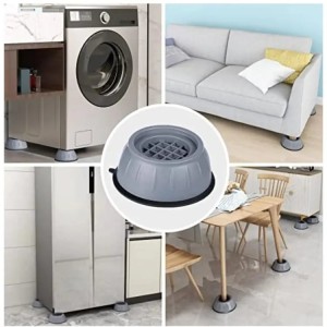 ৮ পিছ- Washing Machine Foot Pads for Anti-Vibration Anti-Walk, Noise Reducing Anti Slip Anti Vibration Rubber Washing Machine Feet Pads