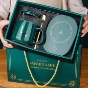 Smart Electric Ceramic Mug Set